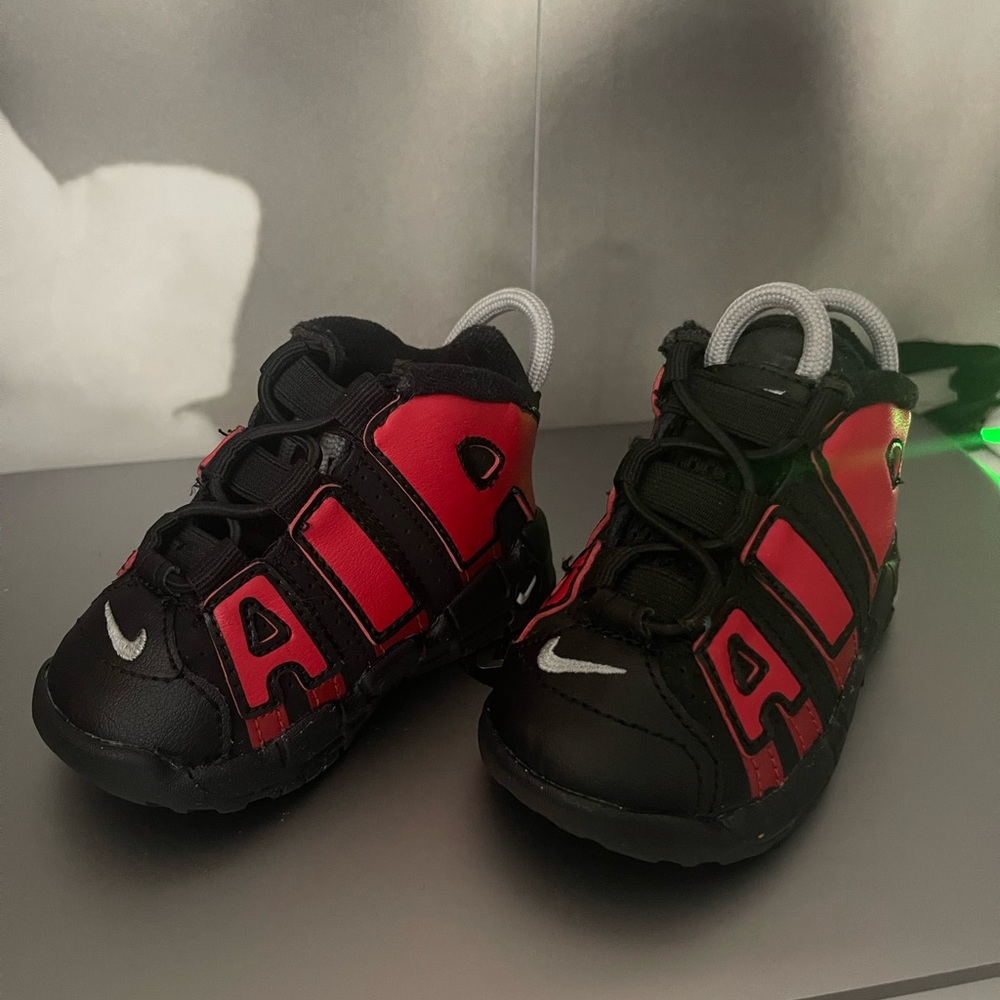 Red and Black Toddler 4C Nikes